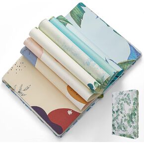 Colorful Blank Hardcover Notebook, Journal for women, Flowers Cute Journals for writing notebooks Personal Diary, 256 Pages, Large (8.26" x 5.7"), Unlined/Unruled