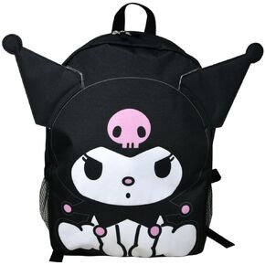 Kuromi Unisex Kid's Classic Backpack, Black, Medium