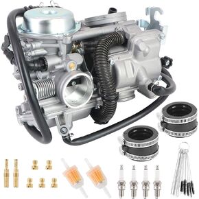 Kipa Carburetor for Shadow VLX 600 VT600C VT600CD Deluxe 1988-1998 16100-MR1-673 with Intake manifold