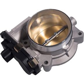 Fuel Injection Throttle Body (87MM,For Truck V8) Fit For 2009-2014 Cadi-llac CTS Escalade/Chevy Avalanche Silverado Tahoe/GMC Savana Sierra Yukon 1500 H3 (Replace # 12629992 TB1032 S20019)