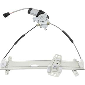FINDAUTO Power Window Regulator Front Right Passenger Side fit for 2003-2007 for Honda for Accord 741-305 Window Regulator and Motor Assembly with Motor