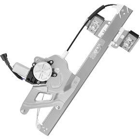 Front Driver Side Power Window Regulator with Motor (2 Pins) Fit for 2000-2005 Buick Lesabre Sedan, 741-762
