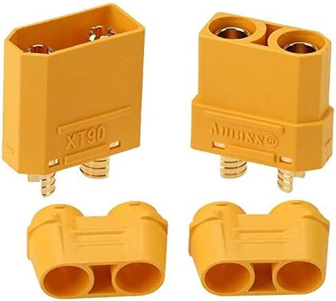 5 Pairs Amass MT60 Plug 3-Pole 3.5mm Bullet Connectors Set RC Motor Plug Connector for RC ESC to Motor with Housing for RC Lipo in Kuwait