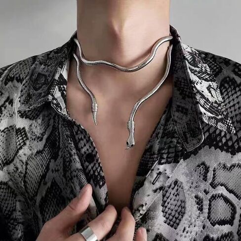 WLL Personalized Snake Adjustable Open Rings Snake Hand Chain Bracelet Snake Chain Finger Ring Bracelet Animal Jewelry Halloween Accessories in Kuwait