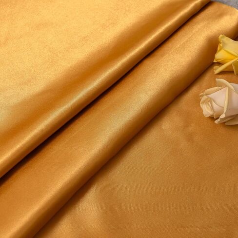 Satin Fabric by The Yard ，60 Inch Wide ，Soft Charmeuse Silk Satin Fabrics for Sewing,Wedding Dress,DIY Craftings, Costumes,Draping,Table Runner,Cloth Napkins (Ivory White, 1yard) in Saudi Arabia