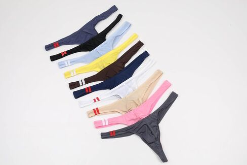 Men Ice Silk Thong Bikini Low Rise Slim Fit Underwear in Saudi Arabia