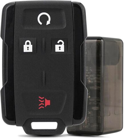 Key Fob Replacement Remote Key Kit for GMC Sierra Chevrolet Silverado 1500 2500 3500 2014 2015 2016 2017 2018 GMC Canyon Chevy Colorado 2015-2020 M3N32337100 in Saudi Arabia