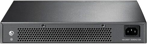 TP-Link TL-SG1016, 16 Port Gigabit Unmanaged Ethernet Switch | Plug & Play, Sturdy Metal, Shielded Ports, Rackmount, Fanless, Black, 3 Year Manufacturer Warranty in Kuwait