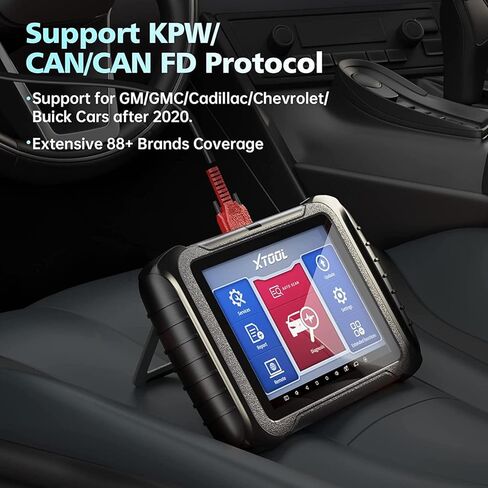 ماسح ضوئي XTOOL D8 ثنائي الاتجاه OBD2، أحدث أداة مسح ضوئي للسيارات لعام 2024 مع تحديثات لمدة 3 سنوات، ورسم خرائط الطوبولوجيا، واختبارات نشطة، و38+ إعادة ضبط، وإعادة تعلم مستشعر الكرنك، وCAN FD لجنرال موتورز in Kuwait