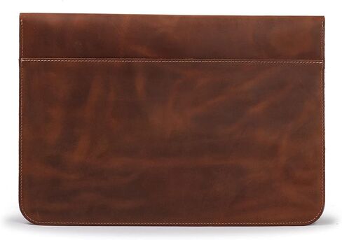 MegaGear Top Grain Leather MacBook Bag Laptop Sleeve for MacBook Pro and MacBook Air Case - 16 Inch - 15 Inch - 15.5 Inch (M4, M3, M2, M2, M1, Pro & Max) 2020 to 2024 Models in Saudi Arabia