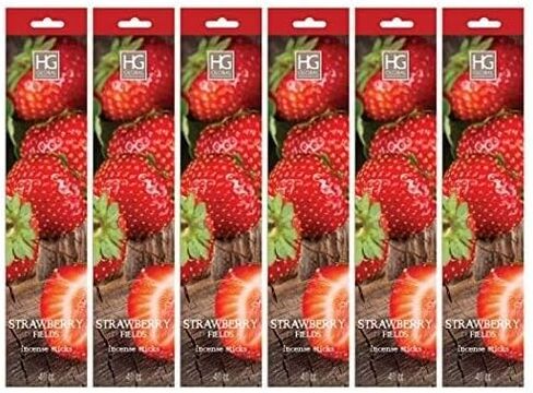 هوسلي أعواد بخور الكرز الأسود المعطرة للغاية، 240 عبوة معطرة يدويًا مملوءة بالزيوت العطرية، هدية مثالية لمناسبات الزفاف، العلاج العطري، سبا ريكي، إعداد الحمام للتأمل W1 in Kuwait