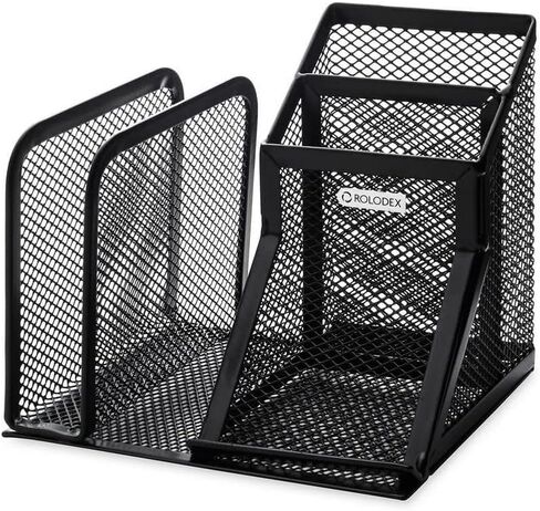 Rolodex Mesh Business Card Holder, Black (22251) in Kuwait