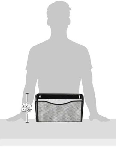 Rolodex Mesh Business Card Holder, Black (22251) in Kuwait