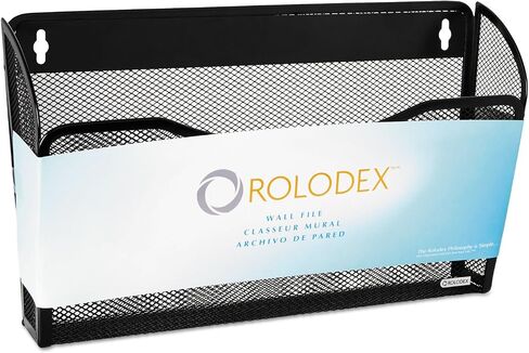 Rolodex Mesh Business Card Holder, Black (22251) in Kuwait