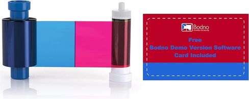 شريط ملون Bodno Magicard MA250YMCKOK - YMCKOK - عرض برمجي لـ 250 نسخة مطبوعة in Saudi Arabia
