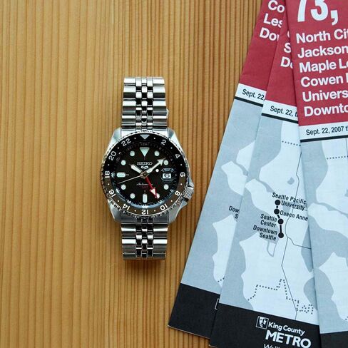 Seiko Watch Five Sports SKX Sports Style GMT Wristwatch in Saudi Arabia