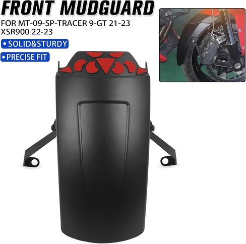 CHIFUN Front Fender Extender Mudguard Splash Guard Extension Replacement for Yamaha MT09 MT-09 SP Tracer 9 GT 2021-2023 XSR900 22-23 Motorcycle Dust Guards Accessories in Saudi Arabia