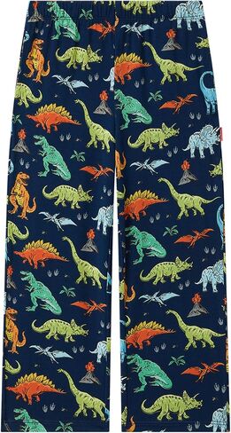 Bamboo Viscose Toddler Boys Wide Leg Pajama Pants Elastic Waist Pajama Bottom with Pockets in Kuwait
