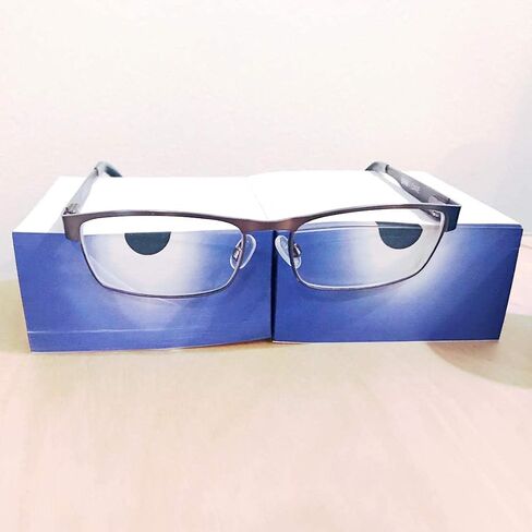 EARTHCUBE (2017 Eclipse Design Blank White 3.5 Inch Note Cube (Not Sticky) Made in USA (Paper US or CAN) 100% Recycled 700 Tear-off Pages (Not Loose) in Saudi Arabia