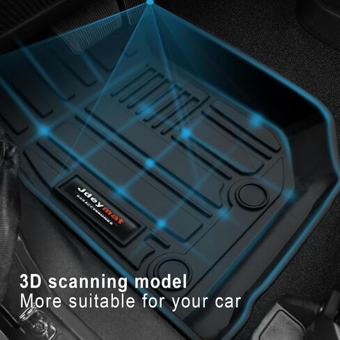 All Weather Floor Mats & Cargo Liner for 2007-2018 Jeep Wrangler JK Accessories TPE Rubber Mat (for 2007-2018 Jeep Wrangler JK 4 Door) in Kuwait
