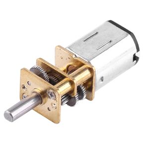 DC 6V Gear Motor High Torque 1:1000 Reduction Gearbox Motor 10/15/20 RPM for Toy Car Intelligent Robot Model Airplane Engine Toys Reduction Motor (6V 15RPM)