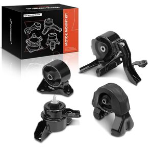 A-Premium 4PCS Engine Motor Mount and Transmission Mount Set Compatible with Kia Optima 2007-2010, Magentis 2007-2010, 2.4L, Replace# 219302G000, 219302G100