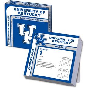 TURNER SPORTS Kentucky Wildcats 2025 Box Calendar (25998053011)