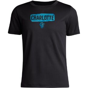 adidas Boys' Charlotte Fc Short Sleeve Pre-Game T-Shirt