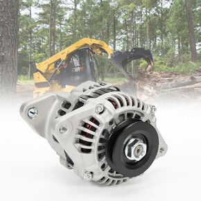 Alternator (12V & 80A 1-Groove Pulley) Compatible with Caterpillar 236D, 242D, 246D, 257D, 259D, 262D, 277D, 279D, 287D, 289D #Replace 397-9953 23992N A5TA8277 1G398-64012 400-48201