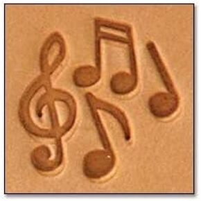 Tandy Leather Craftool Mini 2-D Stamp Music