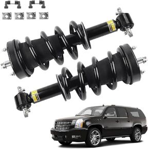 19353951 580-435 2Pcs Front Struts Shock Absorber Assembly w/Magnetic with Electronic Suspension Compatible with 2007-2014 Cadillac Escalade Chevy Tahoe Suburban Gmc Yukon Sierra 1500