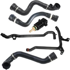 Upper Radiator Coolant Hose Pipes For BMW E53 X5 2001-2006 3.0i Replacement Number: 11537500733 (Water Tank Upper Hose)
