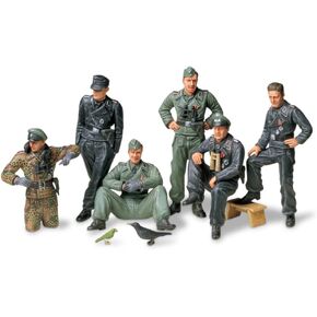 Tamiya Models German Tank Crew at Rest Model Kit