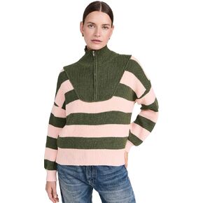 MINKPINK Women's Darcy 1/4 Zip Knit Sweater