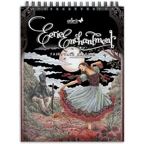 ColorIt Goddesses Adult Coloring Book Spiral Bound, USA Printed, Lay Flat Hardback Covers, Thick Smooth Paper, 50 Single-Sided Goddesses Coloring Pages