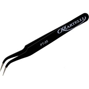 Martelli pin Point Tweezers, Black