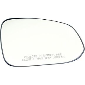 Left Driver Side Mirror Glass Heated Without Auto Dimming Compatible with for Toyota Rav4 2019-2024 Left Side View Mirror Replacement Glass With Backing (Left Driver Side Mirror Glass Heated)