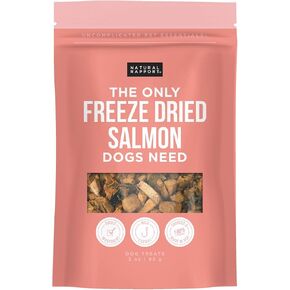 Natural Rapport Dehydrated Fish Dog Treats - The Only Silver Carp Fish Chips Dogs Need - All Natural Dog Treats for Small and Large Dogs (3 oz)