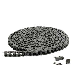 Jeremywell #35 Roller Chain 4 Feet (128 Links) + 1 Master Link for Go Karts, Mini Bikes, Motorcycles, Dirt Bike and Industrial Machinery