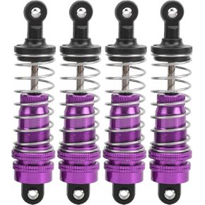 RC Car Shock Damper, 4pcs Shock Struts Damper Replacement Accessory Fit for WLtoys 144001 1/14 RC Car()