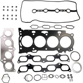 Full MLS Head Gasket Set, Fits for Toyota Camry/Corolla/Matrix/Highlander/RAV4/Solara,Fits for Scion TC XB,Fits for Lexus HS250H,Fits for Pontiac Vibe, HS26323PT 2.4L 16v DOHC 2AZFE 2AZFXE, Cylinder E