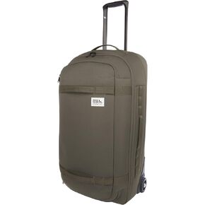 Eddie Bauer Excursion Traveling Rolling Duffel Bag with Lightweight Telescopic Handles and Rugged Wheels, Spruce, 30"