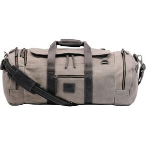 55L Nomad Canvas Duffel (Gray)