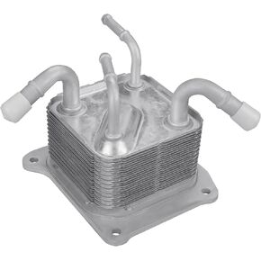 JDMON CVT Transmission Oil Cooler Replacement for 2012-2017 Nissan Versa 1.6L, 2014-2017 Versa Note 1.6L Compatible with 21606-X420C, 21606-3XX0C, 21606-3JX1C, 21606-3JX0C