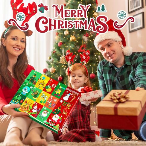 12 Pcs Christmas Countdown Advent Calendar Specimen Bugs Gift Set, Insect in Resin Bugs Collection with 1 Magnifier 12 Information Cards for Christmas Gift Scientific Educational Display in Saudi Arabia
