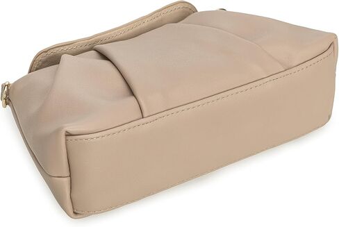 PU Clutch Handbag for Women Evening Bag Formal Dressy Purse with Pearl Strap in Saudi Arabia