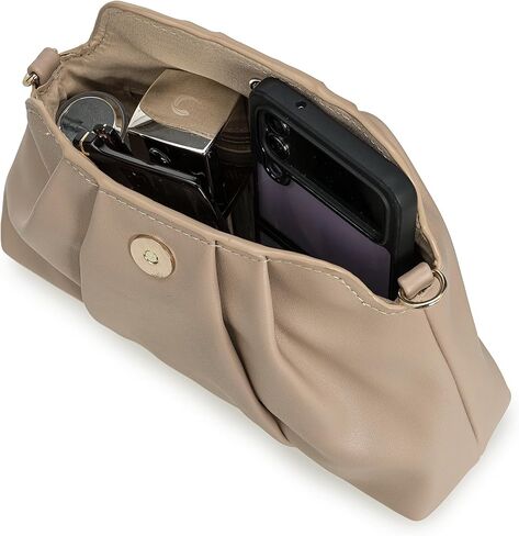 PU Clutch Handbag for Women Evening Bag Formal Dressy Purse with Pearl Strap in Saudi Arabia