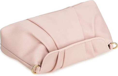 PU Clutch Handbag for Women Evening Bag Formal Dressy Purse with Pearl Strap in Saudi Arabia