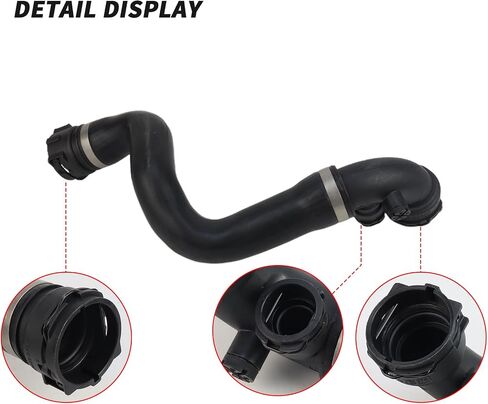 Upper Radiator Coolant Hose Pipes For BMW E53 X5 2001-2006 3.0i Replacement Number: 11537500733 (Water Tank Upper Hose) in Saudi Arabia