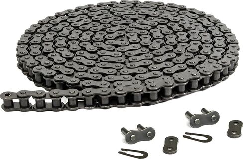 Jeremywell #35 Roller Chain 4 Feet (128 Links) + 1 Master Link for Go Karts, Mini Bikes, Motorcycles, Dirt Bike and Industrial Machinery in Saudi Arabia